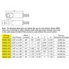 Current Tools Cable Pulling Wire Grip - 0.25" to 0.49" Size Range 00682-006